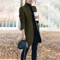 Modischer Trenchcoat für Damen | Lässig – Grün
