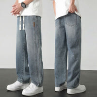 Toronto™ Jeans mit Kordelzugbund und Relaxed Fit – Blau