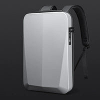 Herren Hartschale Sicherheits Gadget Tasche | Anti-Diebstahl – Silber