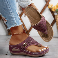 Wendy | Orthopädische Komfortsandale für den Sommer – Lila