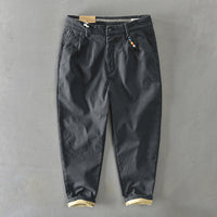 ALARIC - BAUMWOLLHOSE MIT WARMEM FUTTER – Grau