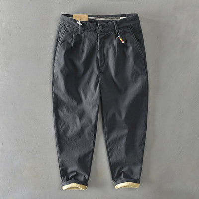 ALARIC - BAUMWOLLHOSE MIT WARMEM FUTTER