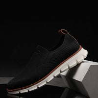 Mesh Slip - On Schuhe – Schwarz