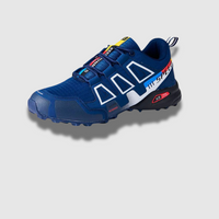 Speed V3 Sommer Wanderschuhe - Bequeme Trekkingschuhe mit Ortho Sohle für Damen – Dunkelblau