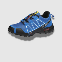 Speed V3 Sommer Wanderschuhe - Bequeme Trekkingschuhe mit Ortho Sohle für Damen – Blau
