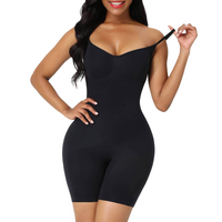Tiphaine - Bodysuit mit Schlangenformung Shapewear – Schwarz