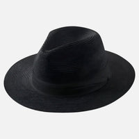 Florian | Herren Toquilla-Stroh Panamahut Ripsband – Panama Hut Herren Sommer – Schwarz