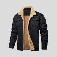 Neko® | Fleecejacke – Schwarz