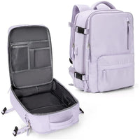 Travex | Multifunktionaler Rucksack für Damen Reisen – Lila
