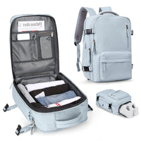 Travex | Multifunktionaler Rucksack für Damen Reisen – Hellblau