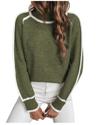 Johanna | Kuscheliger Rollkragen Pullover – Dunkelgrün