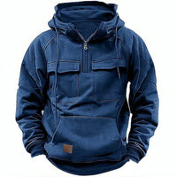 Klassische, modische Jacke - ideal für Herren im Herbst/Winter – Blau