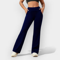 Bequeme Stretch Damen Hose – Marine