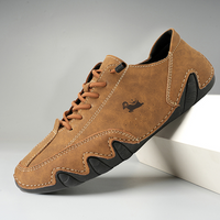Ultraflex Barfuß - Lederschuhe (Unisex) – Braun