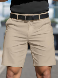 Herren elegante Urlaubsshorts | Kurze – Khaki