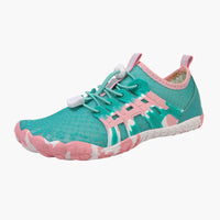 Unisex Barfußschuhe mit Bedrucktem Obermaterial – Seeblau