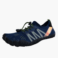 Unisex Barfußschuhe mit profilierter Außensohle – Blau