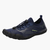 Unisex Barfußschuhe mit profilierter Außensohle – Dunkelblau