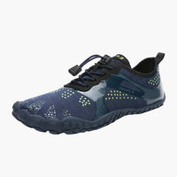 Unisex Barfußschuhe mit profilierter Außensohle – Tiefblau