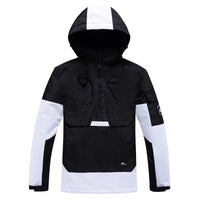 Janina | Unisex Winterjacke mit Kapuze – Schwarz