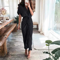 Zenieth | Damen Stilvolles Kleid – Schwarz