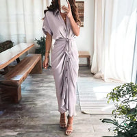 Zenieth | Damen Stilvolles Kleid – Lila