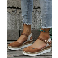 Zabine | Damen Elegante Sandalen – Braun