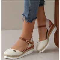 Zabine | Damen Elegante Sandalen – Weiß