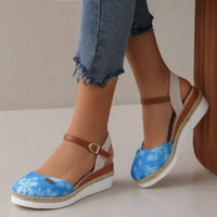 Zabine | Damen Elegante Sandalen – Himmelblau