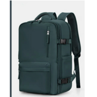 Damen Groß Rucksack | Moderner – Dunkelgrün
