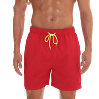 Schnelltrocknende Badeshorts Für Herren | Sommer – Rot