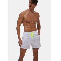 Schnelltrocknende Badeshorts Für Herren | Sommer – Weiß