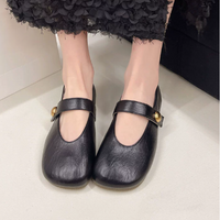 Alina® | Irene Leder Mary Janes – Schwarz