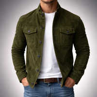 Neryxen - Softtouch-Hemdjacke – Grün