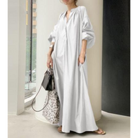 Regine | Mode Maxikleid für Damen – Weiß