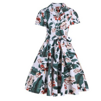 Beckett | Bedrucktes Sommerkleid Für Damen – Dunkelgrün