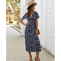 Mathyli | Damen Sommerkleid – Marine