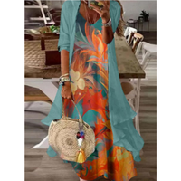 Elle | Sonnenkuss Midikleid – Orange