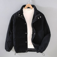 Magnus Corduroy Jacket – Schwarz