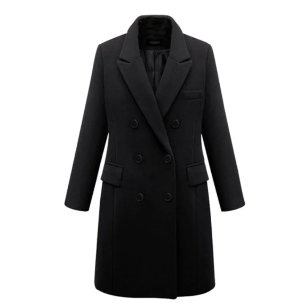 Sandra - Eleganter Lange Mantel
