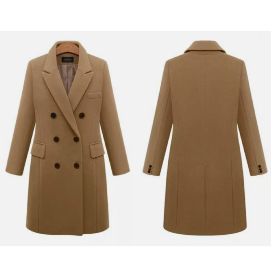 Sandra - Eleganter Lange Mantel