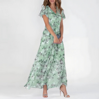 Daisy | Glamouröses, Bauchschmeichelndes Kleid – Grün