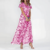 Daisy | Glamouröses, Bauchschmeichelndes Kleid – Rosa