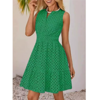 Mon | Damen Sommerkleid – Grün