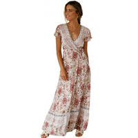 Uzza | Bequemes und elegantes Damenkleid – Beige