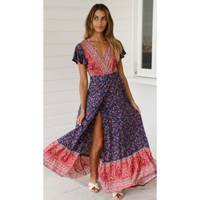 Uzza | Bequemes und elegantes Damenkleid – Lila