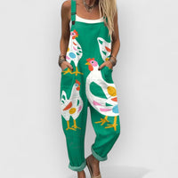 Bettina | Damen Jumpsuit – Mehrfarbig