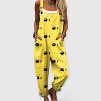 Willow | Damen Jumpsuit mit weitem Bein – Mehrfarbig