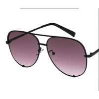 Aviator Sonnenbrille Verspiegelten Gläsern für Damen – Lila 2