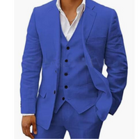 Herren Sommer Hochzeitsgast Anzug | Dreiteiliges – Marine